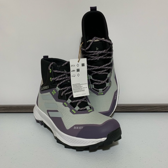 Adidas Terrex Hiker Rain.Rdy Shoes-Size 5.5 New - Picture 5 of 12